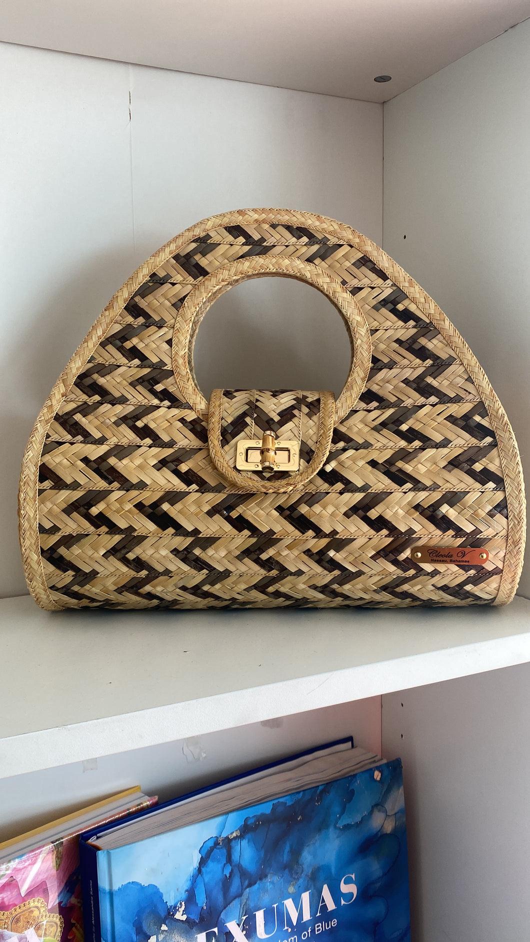 Cleola V NIA Straw Bag