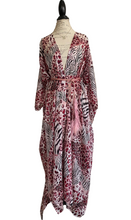 Load image into Gallery viewer, Pink Silk Kamala Kimono
